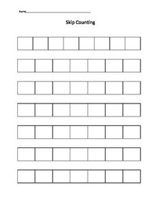 a printable worksheet for the backboard counting game