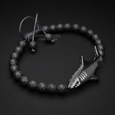 Shark Bracelet, Mens Bracelet, 925 Silver Shark, Jewelry For Men and Women, Unisex Bracelet, Braccia Boyfriend Unique Gifts, Gifts For Boyfriend Unique, Shark Bracelet, Mens Stretch Bracelets, Shark Jewelry, Silver Shark, Bracelet Mens, Beautiful Gift Wrapping, Jewelry For Men