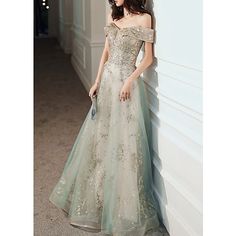 Evening Dress Off Shoulder, Mint Green Prom Dress, Cheap Prom Dresses Online, Strapless Evening Dress, Gown Elegant, Evening Dresses Online, Cheap Evening Dresses, Dress Off Shoulder, Formal Evening Dress