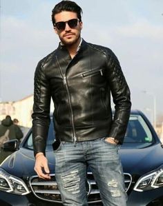 #ad Great shopping ideas for Men Black Nappa Pure Leather Biker Jacket Lambskin All Size's S M L XL 2XL 3XL, Fashion Mens Clothing Leather Jacket Outfit Men, Celebrities Leather Jacket, Leather Jacket Men Style, Black Leather Biker Jacket, Mens Fashion Edgy, Lambskin Leather Jacket, Men's Leather Jacket, Real Leather Jacket, Leather Wear