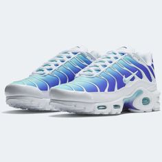 Nike Air Max Plus Tn Bleached White Aqua Fierce Purple Aq9979 100 Women’s Sz 6.5 Brand New Without Box White Summer Sneakers With Boost Midsole, Tns Nike, Ideal Male Body, Better Cr Dr, Air Max Plus Tn, Nike Tn, Shoes Nike Air, Cute Sneakers, Nike Air Max Plus