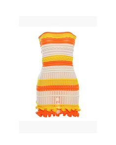 Knit dress - A fun and flirty way to stay cool this summer, this Knit Women Tube Dress brings a bold look to your wardrobe! Crafted from light and airy knit fabric, it's perfect for keeping you comfy and stylish all day long. Wear it with your favorite sandals for an easy, breezy summer ensemble! Crochet Tube Top, Crochet Knit Dress, Slim Dresses, Chic Sundress, Tube Dress, Stretch Dress, Trending Dresses, Women's Summer Fashion, Types Of Skirts