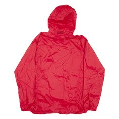 Item is in good used condition. >Size: L >Armpit To Armpit: 23" >Armpit To Cuff: 23" >Collar To Hem: 30" Red Nylon Streetwear Windbreaker, Red Nylon Windbreaker For Streetwear, Urban Style Red Windbreaker For Sports, Functional Red Streetwear Windbreaker, Red Functional Windbreaker For Streetwear, Functional Red Windbreaker For Streetwear, Red Jacket, Nike Jacket, Cuff