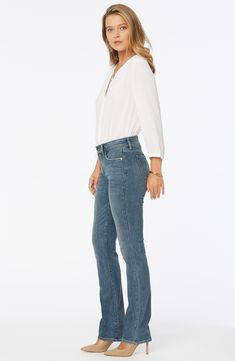 Soft, stretchy straight-leg jeans create a streamlined silhouette and feature exclusive lift-tuck technology to help flatten the tummy and lift the rear. Style Name:Nydj Marilyn Straight Leg Jeans. Style Number: 6167757. Classic Non-stretch Straight Leg Jeans, Classic Fitted Flare Jeans In Medium Wash, Classic Fitted Medium Wash Flare Jeans, Chic Slim Fit Straight Leg Jeans, Fitted Straight Jeans With Five Pockets, Elegant Fitted Denim Flare Jeans, Classic Stretch Medium Wash Flare Jeans, Classic Stretch Flare Jeans In Medium Wash, Classic High Rise Stretch Flare Jeans