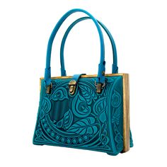 Introducing our Turquoise Teal Blue Purse, a stylish top handle bag that makes an ideal gift for her. Dimensions: 10.8 x 7.6 x 4.5 inches (27.5 x 19.5 x 11.5 cm) Material: Crafted from a combination of genuine leather and real oak wood. Please Note: The actual color of the item may vary slightly from the pictures shown on the website due to differences in monitor brightness settings on your computer. Luxury Turquoise Top Handle Bag, Light Blue Formal Bag With Detachable Handle, Blue Top Handle Box Bag As Gift, Blue Top Handle Box Bag For Gift, Light Blue Formal Tote Bag, Luxury Turquoise Evening Bag, Elegant Light Blue Top Handle Satchel, Elegant Turquoise Bag For Formal Occasions, Luxury Turquoise Travel Bags