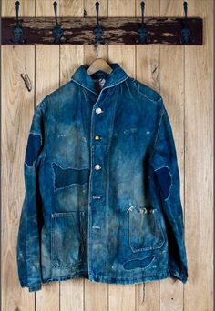 DC4 Berlin carries Japan's finest denim brands like Samurai, ONI, Fullcount, The Flat Head and more.... Indigo Design, Denim Men, Barn Coat, Workwear Vintage, Denim Workwear, Denim Inspiration, Mens Fashion Rugged, Denim Collection, Selvedge Denim