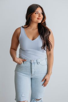 Details: Zoella Basic Bodysuit Offers STRETCH V-Neck Neckline Thick Seamless Quality Bikini Bottom Snap Button Closure Wide Straps Double Lined Available in 4 Colors Material: 92% Nylon and 8% Spandex Measurements: Small - Bust: 34" | Length: 26" Medium - Bust: 36" | Length: 26.5" Large - Bust: 38" | Length: 27" Basic Bodysuit, Zoella, Large Bust, Top Sales, Powder Blue, Wide Straps, Small Bust, Hat Hairstyles, Swimwear Tops