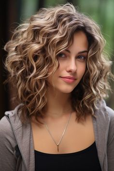 Hair Color For 40's For Women, 40s Haircut For Women, Curly Hair For Women In Their 40s, Hairstyles For 40s Women, Hairstyles For Women In 40s, Zicxa Photos, Hair 2025, Shaggy Bob Hairstyles