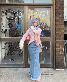 Hijabi Street Style, Hijab Trend, Casual Spring Outfits, Hijabi Fits, Modest Outfit Ideas, Eid Outfit, Hijab Trends