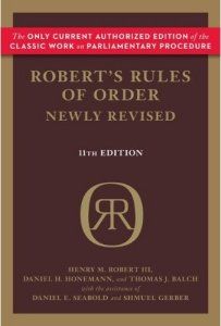 robert's rules of order new york review, edited by john wyborn