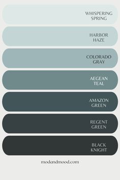 the shades of gray and blue are shown in this color scheme