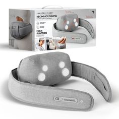 Indulge in a therapeutic massage without going to the spa. Sharper Image® Shiatsu Full Body Massager can be used on back, neck, feet, or anywhere else you need soothing relief. The massager helps you relax and keep tension and stress at bay. It's wireless and rechargeable, so you can use it without a tangled cord or needing to replace batteries. The arm straps provide the versatility needed to give your body the perfect massage every time. Choose the strap style that best suits you strapless, ar Body Pain Relief, Neck Massager, Body Massager, Shiatsu Massage, Therapeutic Massage, Sharper Image, Body Pain, The Spa, Body Wraps