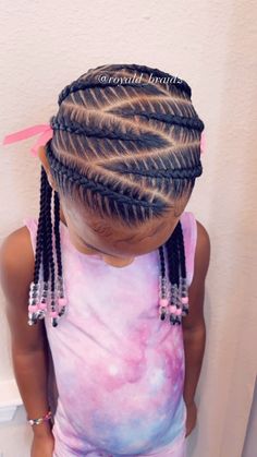 Mixed Girls Hairstyles, Mixed Girl Hairstyles Kids, Mixed Hairstyles, Mixed Girl Hairstyles, Hair Braid Designs, Toddler Braids, Sza Singer, Lay Lay, Mixed Girl