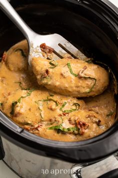 Simple ingredients, incredible flavors, and a "set it and forget it" cooking method make this Crockpot Marry Me Chicken recipe an absolute dream! This dish marries tender chicken breasts and a seasoned parmesan-cream sauce, with bursts of tangy sun-dried tomatoes and savory basil to tie everything together. It's a regular in my meal rotation! Healthy Marry Me Chicken Crockpot, Merry Me Chicken Instant Pot, Crock Pot Mary Me Chicken, Chicken Tender Crockpot Recipes Healthy, Crockpot Mary Me Chicken, Mary Me Chicken Recipe Crockpot, Marry Me Chicken Meal Prep, Crockpot Chicken And Peppers, Marry Me Chicken Slow Cooker