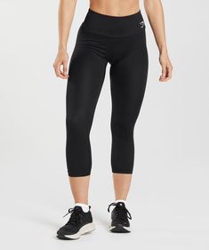 IN YOUR LOCKER Not as short as a cropped legging, not as long as a full-length legging, the Training 7/8 Leggings are the perfect in-between. Their flattering length, high waist and range of colours make them the ideal addition to your locker. - High rise fit- 7/8 length- Single tone- Logo to hip- Logo on back of waistband- 78% Polyester, 22% Elastane- We've cut down on our use of swing tags, so this product comes without one- Model is 5'9" and wears a size XS- SKU: B2A8G-BBBB Gymshark Leggings Black, High-waist Fitted Squat-proof Leggings, Gymshark Energy Seamless Leggings, Sports Leggings With 5-inch Inseam, Gymshark Camo Leggings, Gymshark Flex Leggings, Flex Leggings, Ombre Leggings, Textured Leggings