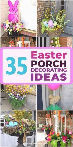 easter decorating ideas for the front porch