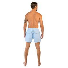 Make a splash this summer with East x East Sea Breeze baby blue men's swim shorts. The serene color and sleek design are perfect for a day at the beach or lounging poolside. Crafted from premium sustainable materials, these shorts are not only stylish but eco-friendly too. The quick-drying fabric and elasticated waistband ensure a comfortable and secure fit, whether you're swimming or playing beach volleyball. With their timeless style and sustainable materials, our Sea Breeze shorts are a must- Mens Swim Shorts, Beach Volleyball, Sea Breeze, Man Swimming, Sustainable Materials, Men Looks, Modern Man, Swim Shorts, Timeless Style