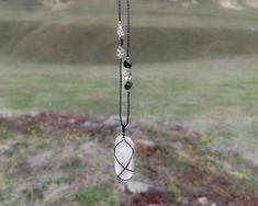 Handcrafted rock crystal pendant necklace. Featuring a stunning crystal quartz set in intricate macrame, this unisex stone amulet exudes timeless beauty. Perfect for any outfit, it combines the purity of natural elements with the artistry of handmade craftsmanship. Adjustable waxed thread string. ⚠️𝐈𝐌𝐏𝐎𝐑𝐓𝐀𝐍𝐓 𝐓𝐎 𝐂𝐇𝐎𝐎𝐒𝐄 𝐓𝐇𝐄 𝐓𝐘𝐏𝐄 𝐎𝐅 𝐒𝐇𝐈𝐏𝐌𝐄𝐍𝐓 * Shipping options information: https://etsy.me/3xg1ZqX * Packed with care in a textile bag. 𝙈𝙊𝙍𝙀 �𝙁𝙍𝙊𝙈 𝙐𝙎 * Back to Intricate Macrame, Textile Bag, Crystal Pendant Necklace, Natural Rock, Natural Elements, Crystal Necklace Pendant, Crystal Quartz, Rock Crystal, Crystal Pendant