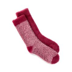 Keep your feet cute and comfy in this 2-Pack of No Boundaries Women's Cozy Socks! Featuring adorable and trendy designs, these socks add just the right amount of fun to your everyday loungewear looks. Crafted in a lightweight, soft fabric to help stay warm from day to night. Check out our entire collection of No Boundaries Cozy Socks for women today! Only at Walmart. Size: 4-10.  Color: Pink.  Gender: female.  Age Group: adult. Super Soft Socks For Stocking Stuffers, Comfy Snug Pink Socks, Trendy Super Soft Comfortable Socks, Comfortable Soft Pink Socks, Comfy Pink Socks For Stocking Stuffers, Trendy Super Soft Winter Socks, Comfy Warm Pink Socks, Cozy Warm Pink Socks, Casual Warm Pink Socks