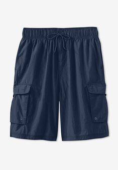 From beach to boardwalk, stay comfortable in cargo swim trunks from KS Island™ that have a secure yet relaxed fit and a soft mesh lining. Designed Flannel Shirt Dress, Mens Scrubs, Enjoy The Day, Muscle Shirts, Thermal Shirt, Swimsuits For All, Chambray Shirt, Suit Shop, Camping Shirt