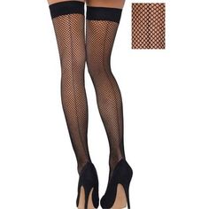 Our Back Seam Fishnet Thigh-High Stockings are classically sexy! These vintage-looking fishnet thigh highs each feature a classic black seam up the back. Made of stretchy nylon these stockings comfortably stay in place. One size Back Seam Fishnet Thigh-High Stockings fit most standard women's sizes (5'2-5'9 and 90-155 lbs). Party Fishnet Mesh Legwear, Party Fishnet Legwear In Mesh, Party Fishnet Legwear, Black Mesh Hosiery For Party, Party Legwear In Fishnet Mesh, Black Mesh Party Hosiery, Tight Fishnet Stockings For Party, Thigh High Net Hosiery For Party, Stretch Net Thigh-high Hosiery