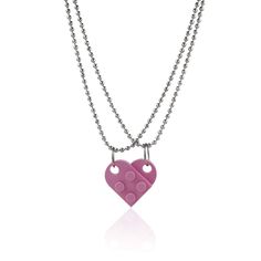 PRICES MAY VARY. 2 High Quality Chains - You will receive two high quality Puzzle heart necklaces, one 18" and one 20", perfect for all sizes. Each chain is also adjustable another 2" for finding that perfect fit for your Necklace Split able - stainless steel chain,choose to give one or both pieces made using new elements Beautiful couple puzzle choker necklaces for women. Personalize Pendant Necklace. They are good matching puzzle couples relationship necklaces. Perfect Gift - Great for an East Lego Necklace, Cute Love Heart, Puzzle Jewelry, Boys Jewelry, Couple Necklaces, Jewelry Model, Heart Shape Pendant, Colourful Necklace, Creative Jewelry