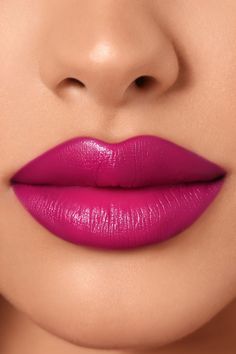 Maven Lipstick - On Sight | Fashion Nova, Lipstick | Fashion Nova Bright Pink Lipstick Makeup, Bold Lipstick Makeup, Dark Pink Lipstick, Magenta Lipstick, Beautiful Lip Color, Lipstick For Dark Skin, Hot Lipstick, Luxury Lipstick, Lip Color Lipstick