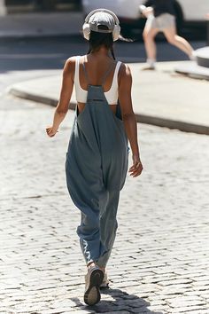 Hot Shot Onesie | Free People Comfortable Solid Jumpsuits And Rompers With Pockets, Relaxed Fit Overall Bottoms For Loungewear, Casual Loose Jumpsuits And Rompers In Solid Color, Baggy Casual Jumpsuits And Rompers Solid Color, Casual Baggy Jumpsuits And Rompers In Solid Color, Solid Color Relaxed Fit Jumpsuit For Leisure, Relaxed Fit Loungewear Overalls, Oversized Jumpsuits And Rompers For Summer Loungewear, Casual Jumpsuits And Rompers With Pockets For Loungewear