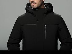 Save with code: “SAVEPIN50” - Dress to impress outfit ideas, from casual and business casual to trendy and occasion-specific styles, including spring, summer, concert, and graduation outfits, along with accessories like shoes and piercings Men's Winter Coat Down Jacket Parka Outdoor Business Camping & Hiking Long Casual Daily Casual Windproof Warm Winter Pure Color Black Brown Gray Puffer Jacket Stay Warm and Stylish: This men's winter coat is designed to keep you warm and cozy during the cold winter season, making it perfect for outdoor activities like camping, hiking, or daily casual wear. All-Weather Protection: With a waterproof feature, this jacket ensures you stay dry even in rainy weather, while the windproof design keeps cold winds at bay, providing added protection. Comfortable an Black Winter Sports Parka, Black Sports Parka With Pockets, Black Waterproof Parka For Hiking, Black Windproof Sports Parka, Black Windproof Parka For Cold Weather, Functional Black Parka With Fleece Lining, Black Functional Parka With Fleece Lining, Functional Black Parka For Outdoor Work, Black Winter Parka For Outdoor Work