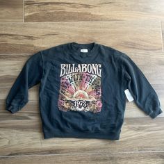 Billabong Girls Making Waves Sweatshirt Nwt Size Medium 10 Cute Billabong Shirts, Billabong Sweatshirt, Billabong Sweaters, Billabong Tee, Billabong Shirts, Billabong Kids, Billabong Sweatshirts & Hoodies, Thrift Wishlist, Billabong Girls