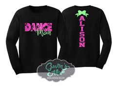 Glitter Dance Shirt | Long Sleeve Dance Shirt | Dance Mom Shirt | Customize colors PLEASE READ BEFORE ORDERING WE CANNOT RUSH ORDERS OR CREATE NEW DESIGNS DURING PEAK SEASON AUG - MAY. IF YOU NEED TO CANCEL PLEASE DO SO WITHIN 24HRS Please read full description before ordering we cannot be responsible for mistakes made by not reading the full description. ORDERING INSTRUCTIONS: 1. Select your Garment Size/Color Each size must be selected separately. Please do NOT leave a list of sizes in the not Long Sleeve Graphic Print Tops For Dance, Graphic Print Long Sleeve Tops For Dance, Fitted Top For Dance Occasions In Fall, Fitted Long Sleeve T-shirt For Dance, Long Sleeve Tops For Fall Dance, Dance Hoodies, Dance Mom Shirt, Dance Mom Shirts, Hoodie Customize