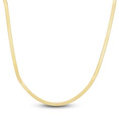 Delicately fine herringbone patterns weave throughout the length of this timeless 4.6mm women's necklace. Fashioned in solid 14K yellow gold, the 24-inch necklace secures in place with a lobster clasp. 20 Inch Necklace, Women's Necklace, 16 Inch Necklace, Herringbone Chain, Jared The Galleria Of Jewelry, Herringbone Pattern, Herringbone, Chains Necklace, Lobster Clasp