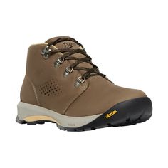 The Danner� Inquire Chukka Waterproof Hiking Boots for Ladies are ready for anything life throws your way. From mountain hikes to mornings in the garden, These Danner boots feature style and performance you'll appreciate. Quality full-grain leather uppers pair with Danner Dry waterproof linings to keep your feet dry, and the removable OrthoLite footbeds combine with Danner Plyolite� midsoles to provide shock-absorbing cushioning every step of the way. Trailguard thermoplastic polyurethane (TPU) shanks add stability for uneven ground, and the Vibram� outsoles with Megagrip compound have multidirectional Traction Lugs to deliver exceptional footing on both wet and dry surfaces. Built on a Women's Precision Fit last for exceptional comfort and support. These boots are eligible to be resoled a Casual Brown Waterproof Boots For Camping, Functional Waterproof Boots With Round Toe For Camping, Insulated Brown Hiking Boots For Camping, Functional Brown Boots For Camping, Durable Brown Hiking Boots For Camping, Rugged Breathable Hiking Boots For Camping, Rugged Gore-tex Waterproof Boots For Camping, Brown Breathable Waterproof Boots For Outdoor Activities, Breathable Brown Waterproof Boots For Outdoor Activities