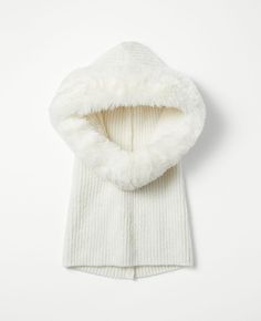 Irresistibly soft, our plush faux fur snood hood is a must-have topper.,Imported:Imported,Fabrication:BODY: 67% Acrylic, 30% Polyester, 3% Elastane; Fur:100%Polyester,Garment Care:Machine Washable Fur Snood Hood by Ann Taylor Size regular - One Size Winter White Women's Scarves, Fashion, Accessories, BODY 67%, Acrylic, 30%, Polyester, 3%, Elastane Fur:100%Polyester, Machine, Washable Knitted Suit, Detail Shop, Double Knitting, Winter White, Womens Scarves, Effortless Style, Fabric Care, Ann Taylor, Faux Fur