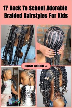 Another back-to-school season is upon! Every morning will get busier when you have to do your child’s hair. What better way to… Back To School Braids Hairstyles For Kids, Kids Protective Hairstyles Black, 1st Grade Hairstyles Black, Back To School Hairstyles For Kids Black, Little Black Girls Hairstyles For School Braids Cute, Back To School Braids Black Kids, Back To School Braids For Kids, Braided Hairstyles For Black Girls Kids, Back To School Hairstyles Black Kids Natural Hair No Braids