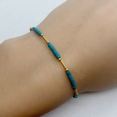 Turquoise Bracelet - Turquoise Gold Bracelet - Turquoise Jewelry - Turquoise Birthstone - Bracelet Turquoise - Turquoise Bracelet For Women *100% naturel gemstone *14k solid gold *solid gold (NOT plated) *gemstone: turquoise *stone shape turquoise: square Hand-strung Turquoise Minimalist Bracelets, Minimalist Turquoise Hand-strung Bracelets, Turquoise Minimalist Hand-strung Bracelet, Minimalist Turquoise Bracelet With Gemstone Beads, Minimalist Turquoise Gemstone Bracelet, Tiny Pendant Necklace, Turquoise Birthstone, Turquoise Gemstone Earrings, Gold Arm Band