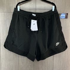 Nike Sportswear Sport Essentials French Terry Shorts Condition: New With Tags Color: Black Size: Men's Xl Style Code: Dm6897-010 Black Short Sportswear Bottoms, Black Relaxed Fit Bottoms For Training, Black Cotton Activewear Shorts, Nike Black Athletic Shorts For Sports, Black Cotton Athletic Shorts With Moisture-wicking, Black Moisture-wicking Cotton Athletic Shorts, Black Cotton Sports Bottoms, Black Cotton Athletic Shorts For Training, Black Activewear For Jogging