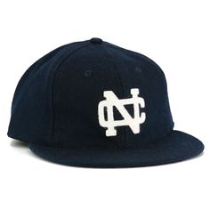 Ebbets Field Flannels sells a vintage authentic University of North Carolina 1960 ballcap. Made in the USA since 1988. College World Series, Unc Tarheels, University Of North Carolina, The Outfield, Baseball Season, Tar Heels, Green Satin, Blue Wool, Vintage Hairstyles