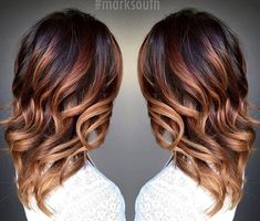 Highlights For Dark Brown Hair, Blonde Ombre Balayage, Brown Ombre Hair, Caramel Highlights, Colour Ideas, Hair Colours, Brown Blonde