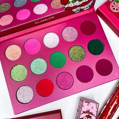 Barbie Makeup Palette, Heart Eyeshadow Palette, Pink Eyeshadow Palette Aesthetic, Indie Eyeshadow Palette, Pressed Glitter Eyeshadow Palette, Body Care