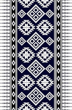 a black and white pattern with geometric shapes