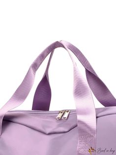 BirdinBag - Stylish Crossbody Travel Bag: Lightweight Nylon with Letter Graphic print, ideal for Casual outings Crossbody Travel Bag, Crossbody Bags For Travel, Professional Bag, Purple Pattern, Purple Fashion, Bag Set, Duffel Bag, Weekend Getaways, Travel Essentials