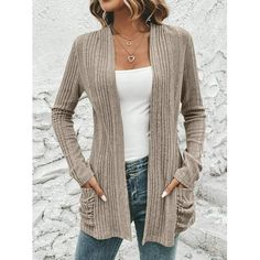 Women's Fashion Brushed Stripe Long Sleeve Women's Cardigan Coat Features: Occasion: Casual,Daily,Party,Vacationand. It is made of materials, for your daily wearing! Stylish and fashion design make you attractive. This is a great gift for your lovers or yourself. Lightweight, soft and breathable. Product Description: Product Description: Season:Spring,Summer Gender:Women Occasion:Daily. Material:Polyester Style:Daily How to wash:Hand wash What you get:1 pc Women Blouses SizeSize.USUKEUBustSleeveLengthXXL2X-Large121642121cm/47.64''66cm/25.98''78cm/30.71''Size:XXLSize.:2X-LargeUS:12UK:16EU:42Bust:121cm/47.64''Sleeve:66cm/25.98''Length:78cm/30.71'' Size: XXL.  Color: Multicolor.  Gender: female.  Age Group: adult. Long Sleeve Knitted Cardigan, Cardigan Sweaters, Stripe Long Sleeve, Women Blouses, Cardigan Sweaters For Women, Womens Cardigan, Cardigan Coat, Long Sleeve Knit, Striped Long Sleeve