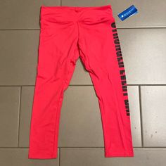 Nwt Ac For Beachbody Leggings. Never Worn. Gcool Material - Sweat Free, Quick Dry, Breathable. Stronger Every Day On The Left Side Of The Leg. Watermelon Color. Ruching On The Seat. Casual Moisture-wicking Snug Fit Bottoms, Pink Snug Fit Sporty Bottoms, Pink Fitted Sporty Bottoms, Sporty Snug Fit Pink Bottoms, Sporty Pink Snug Fit Bottoms, Casual Moisture-wicking Capris For Gym, Casual Yoga Pants With Snug Fit For Sports, Casual Snug Fit Yoga Pants For Sports, Casual Sports Leggings With Snug Fit