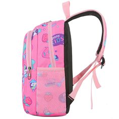 Never Miss Out On the Fun Again with a Cartoon School Backpack Are you searching for a reliable bag that will help keep all your school items in place? Look no further than the Cartoon School Backpack! Made with quality Oxford cloth, this 20L backpack comes with a computer pocket and can easily handle anything you need to take on your day. With its double root straps, cartoon cute style, and polyester lining, the Cartoon School Backpack has everything you need to make going off to school fun aga Trendy Back To School Laptop Bag, Trendy Laptop Bag For Back To School, Back To School Laptop Backpack With Zipper Closure, Back To School Laptop Bag With Zipper Closure, Large Capacity Pink Backpack For End Of School Year, Trendy Laptop Backpack For School, Pink Laptop Bag For School, Pink Portable Backpack For Students, Pink Rectangular Laptop Bag For School