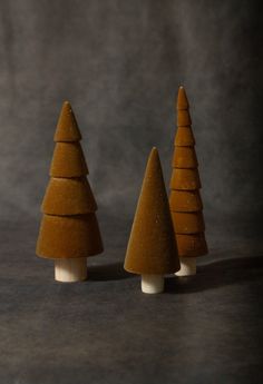 Flocked Brown Trees - Sweet Water Decor - Decorative Trees Flocking, Tree Decorations, Trees, Wood, Christmas, Gifts