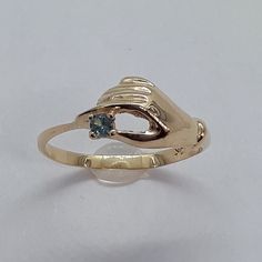 This stunning aquamarine ring has been carefully crafted in warm 10k yellow gold and authentic aquamarine."The Aquamarine gemstone gets its name from the Latin word, "Aqua marina" which means water of the sea. The gemstone is named on account of its blue appearance that mirrors the hue of the sea" This ring would make a great any occasion/birthday gift! This vintage style ring will not go unnoticed. All of my jewellery is handmade from scratch and of high quality. A tracking shipping number will 14k Gold Topaz Birthstone Promise Ring, Yellow Gold Aquamarine Rings For Anniversary, Gold Aquamarine Diamond Ring, Yellow Gold Aquamarine Rings For Gifts, Yellow Gold Aquamarine Ring As Gift, Gold Aquamarine Diamond Ring With Gemstones, Gold Diamond Ring With Aquamarine, Yellow Gold Topaz Birthstone Ring For Promise, Promise Yellow Gold Topaz Birthstone Ring