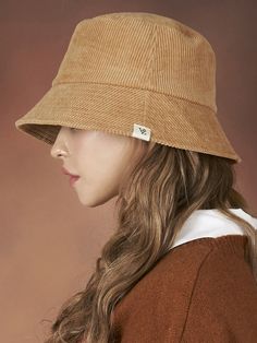 Editor's NoteVARZAR is a headwear brand through pure reinterpretation and various attempts through various hardware- Dense Corduroy open bucket hat with a drop overfit hat - Gold original logo stud hardware- Facing down brim for protecting sun and ultra ray - Comfortable fit- Unisex item with the whole seasonsMeasurements(in.) - One size- 22.0- 23.6in./Height 3.3in./Visor 2.8in.Composition & Care- Outshell:100% poly- Hand-wash only- Please check the care labelDesigner- Made in Bucket Hat Outfit, Bucket Hat Fashion, Custom Bucket Hats, Corduroy Bucket Hat, Bucket Hat Style, Hat Outfit, Trendy Hat, Bowler Hat, Kawaii Accessories