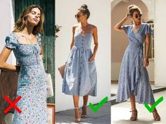 Los errores más comunes de las chaparritas al usar vestidos (y cómo solucionarlos) | Actitudfem Summer Dresses, Outfit Inspo