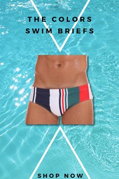 A comfortable beach and pool essential, The Colors Swim Brief is made with super-soft, breathable ultra smooth flexible microfiber! Roller Coaster Drawing, Pool Essentials, Swim Brief, Knitting Materials, Briefs, Rib Knit, Swimming, Pool, Water